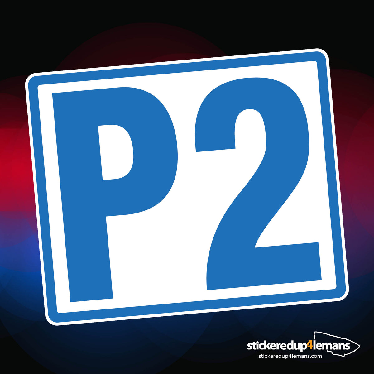 Le Mans Class Sticker - P2