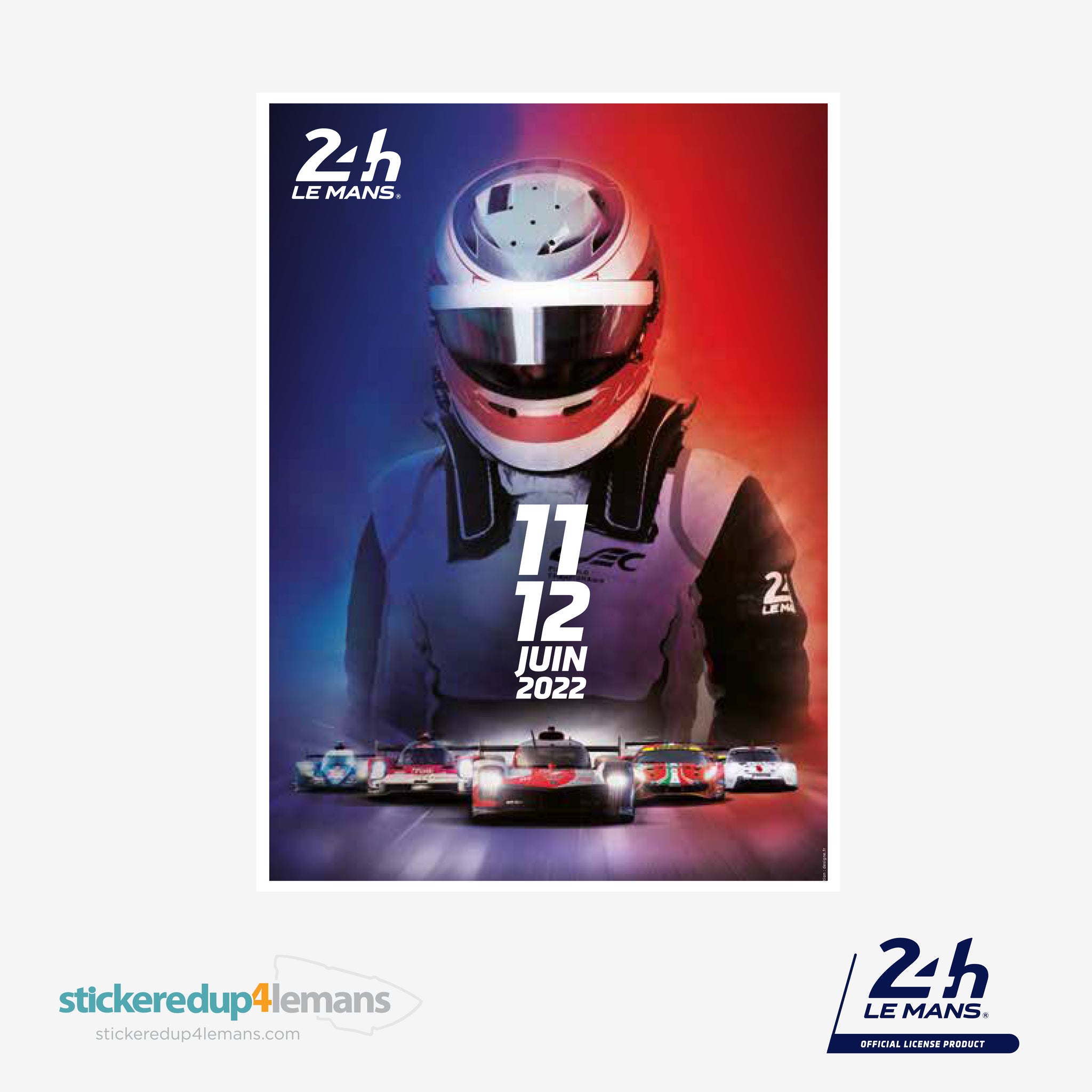 The 2016 Le Mans 24 Hours poster The 2016 Le Mans 24 Hours poster