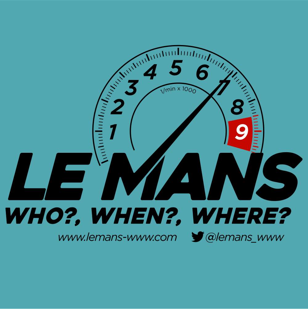 Le Mans: Who? When? Where? Logo Sticker -  - StickeredUp4LeMans