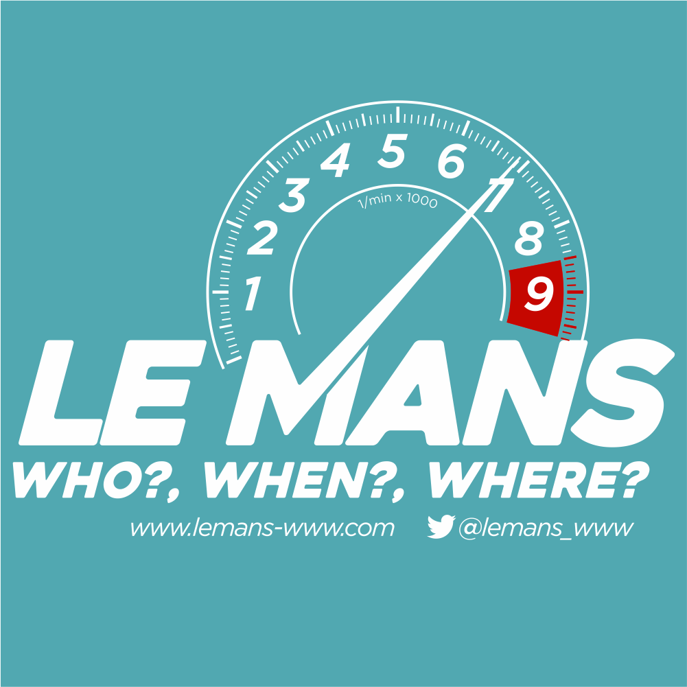 Le Mans: Who? When? Where? Logo Sticker -  - StickeredUp4LeMans